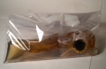 cleaning a glass pipe cleaning a pipe